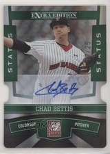 2010 Donruss Elite Extra Edition 17/25 Chad Bettis #11 Auto 9pd
