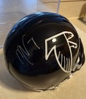 Mike Vick Signed/Autographed Atlanta Falcons Riddell Mini Helmet W/ Display Case — photo 2
