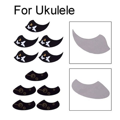 Fügen Sie Ihrer Ukulele 5er-Set Schmetterlingsmuster Schlagbretter einen Hauch von Schönheit hinzu