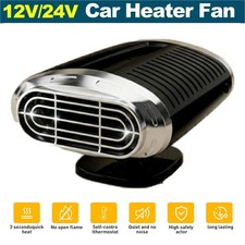 300W Electric Car Heater 12V DC Heating Fan Defogger Defroster Demister Portable