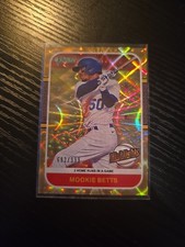 2021 Donruss Baseball Mookie Betts Highlights Green GOLD /999