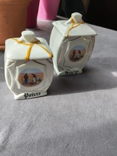 Anciens pots à épices Faïence modèle CARMEN