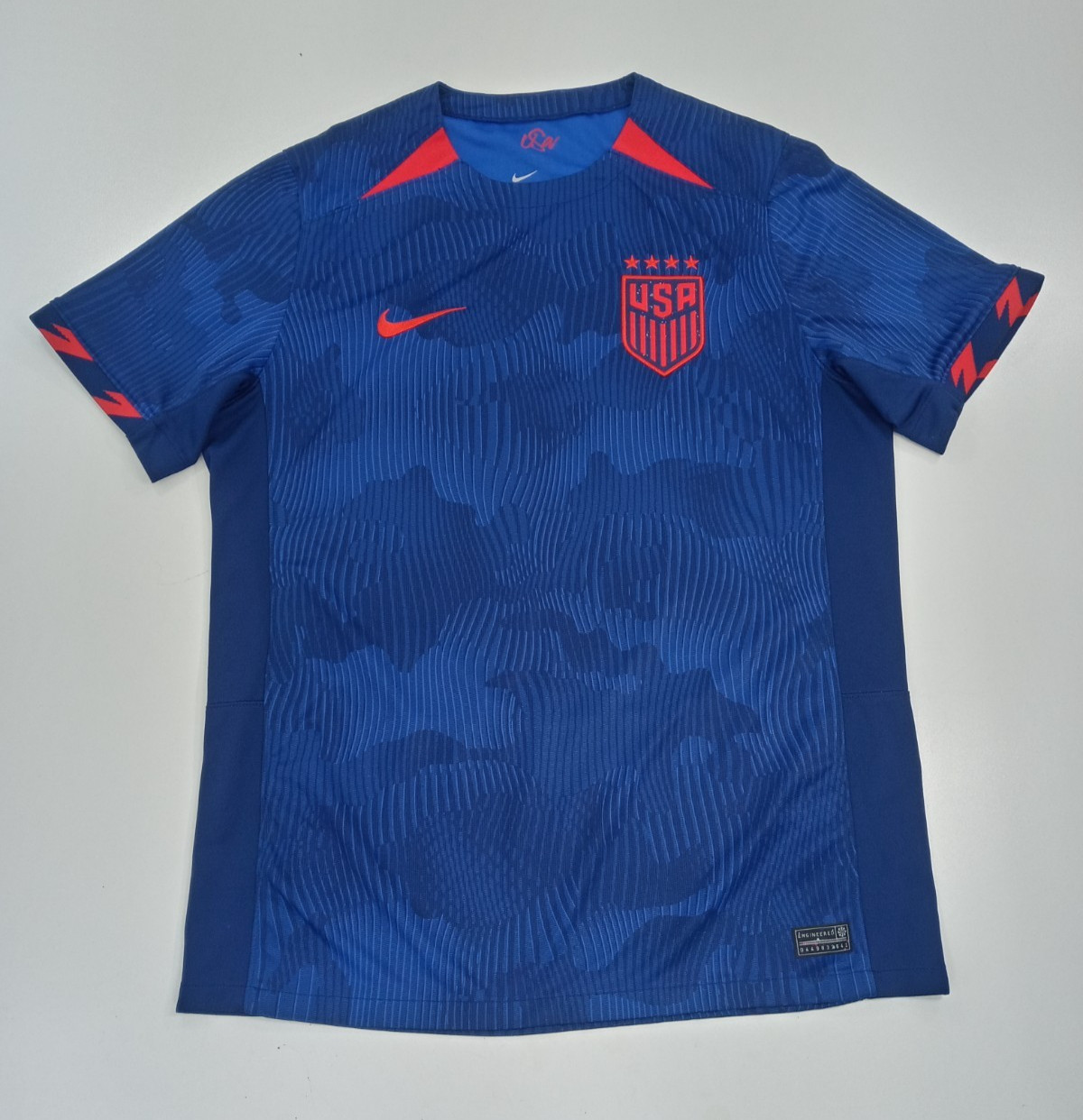 2023 Nike Men’s United States Away Blue Soccer Jersey Large L US USMNT USA