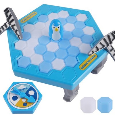 Save Penguin Break Ice Board Game for Kids 4-8, Family Fun Table Puzzle Toy Gift