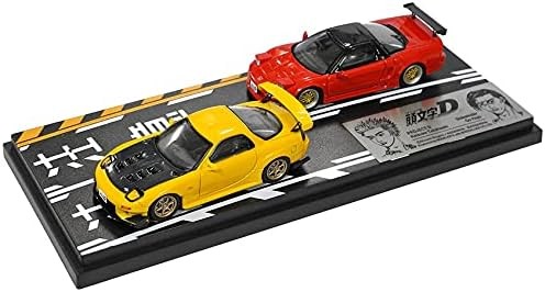 МОДЕЛИСТЫ 1/64 Начальный набор D, том 3 Кейсуке Такахаши RX-7 (FD3S) Go Hojo NSX (