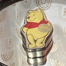 Disney Winnie the Pooh Decorative Metal Tin Box "Celebrating 80 Years"