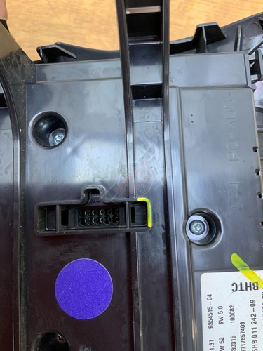 BMW Mini F55 F56 F57 Riscaldamento Soffiatore Aria Condizionata Interruttore Pannello 9354515 - Foto 5 di 9