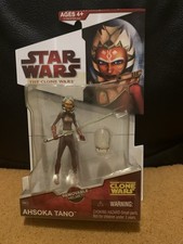 New In Box Star Wars The Clone Wars Ahsoka Tano With Removable Helmet CW23