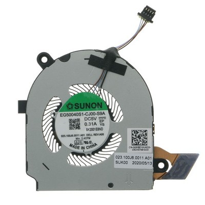 CPU Cooling Fan For DELL Latitude 5310 2-in-1 0K6X87 K6X87 EG50040S1-CJ00-S9A