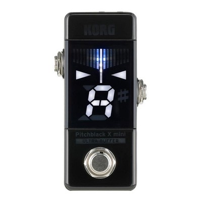 KORG Guitar/Bass Pedal Tuner Pitch Black X Mini