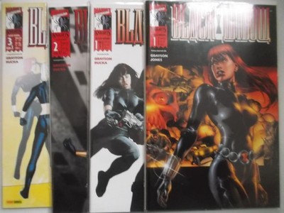BLACK WIDOW Heft 1 2 3 von 3 komplett + Sonderheft 1 Zustand 1