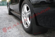 Rally Armor For 02-07 Subaru Wrxstirs2.5i Basic Black Mud Flap W Red Logo