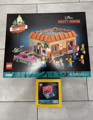 LEGO The Simpsons Krusty Burger 10352 + GWP 6578424 NEU & OVP 1A-Zustand