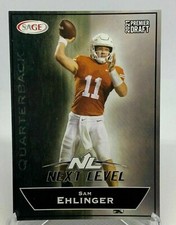 Sam Ehlinger 2021 Sage Premier Draft Next Level #151 Rookie RC Patriots MINT!