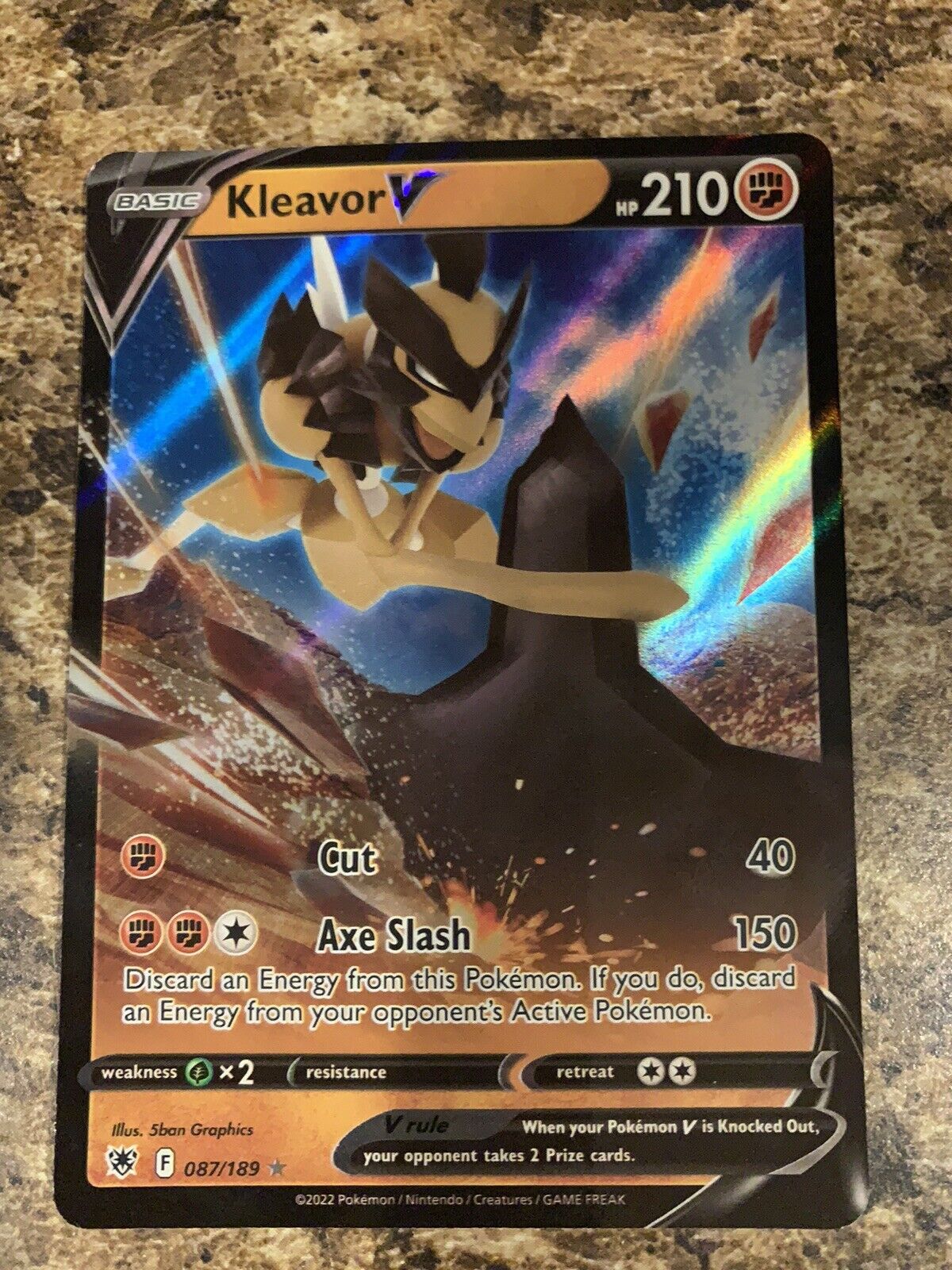 Kleavor V-ASTRO, Pokémon