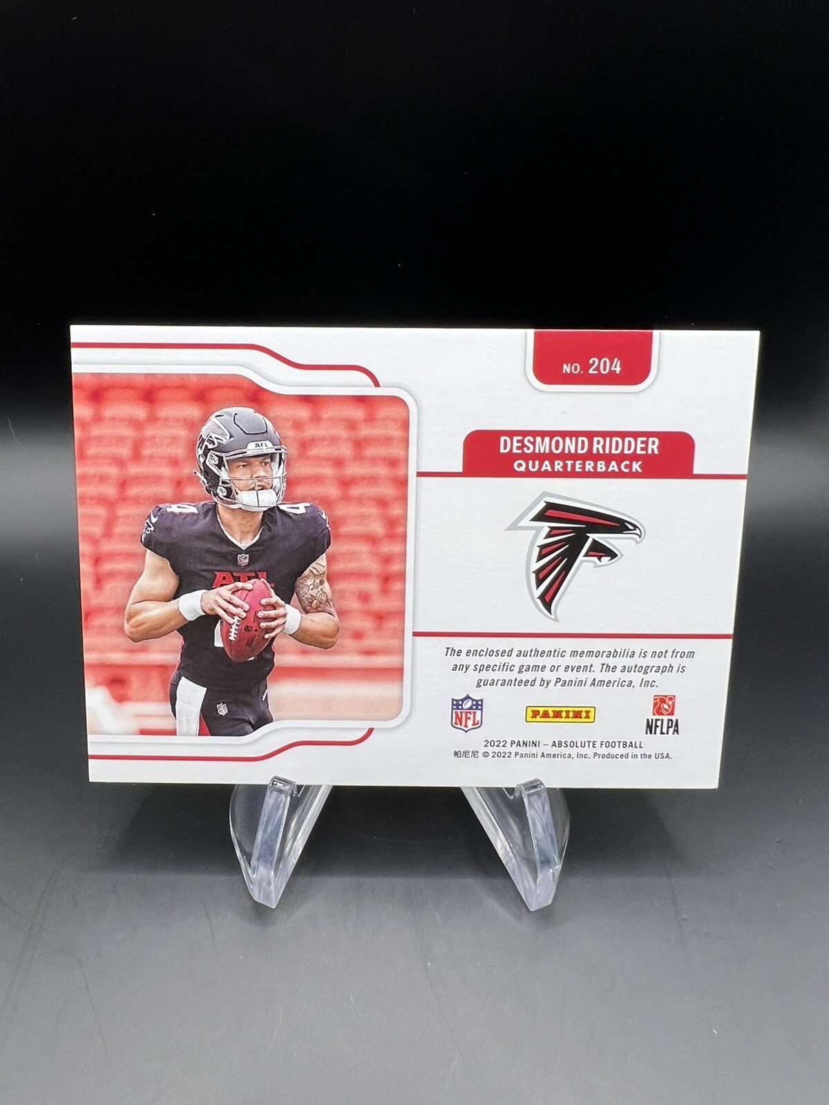 2022 Panini Absolute - Rookie Premiere Materials Autos Desmond Ridder ...