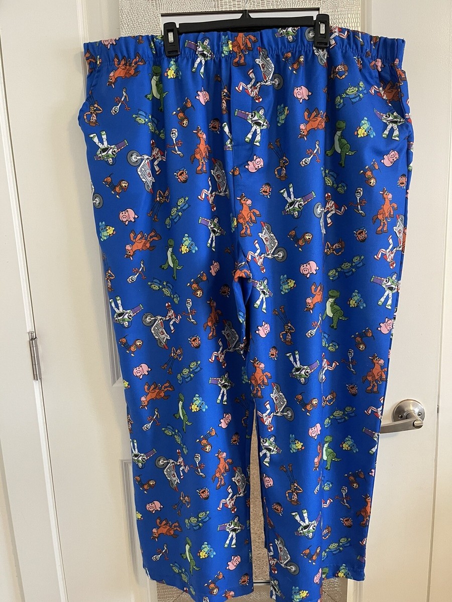 mens plus size toys story pajamas size xxxl UK