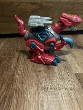 Hap-P-Kid M.A.R.S. Ultimate Dinoforce Cybotronix Dino Robot Red Raptor. Works