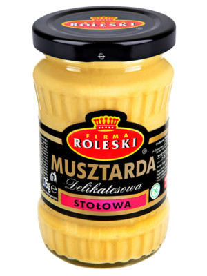 Roleski ''Musztarda stołowa'' Polnischer Senf 175 g