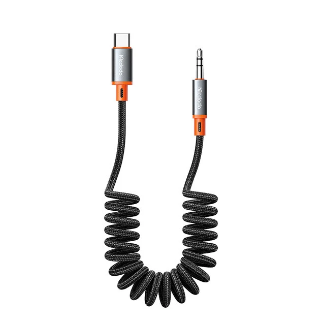 Minúsculo paralelo Simular Mcdodo Type C to 3.5mm Jack male Stereo Audio Aux Coiled Cable Speaker Headphone | eBay Minúsculo paralelo Simular Mcdodo Type C to 3.5mm Jack male Stereo Audio Aux Coiled Cable Speaker Headphone | eBay