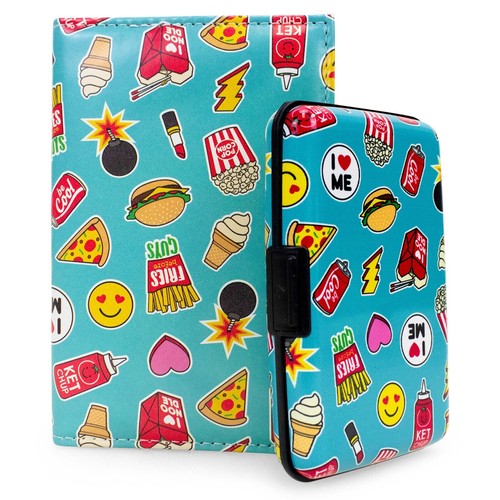 RFID Blocking Wallet and RFID Blocking Passport Holder Set - 50 Options - Picture 21 of 81