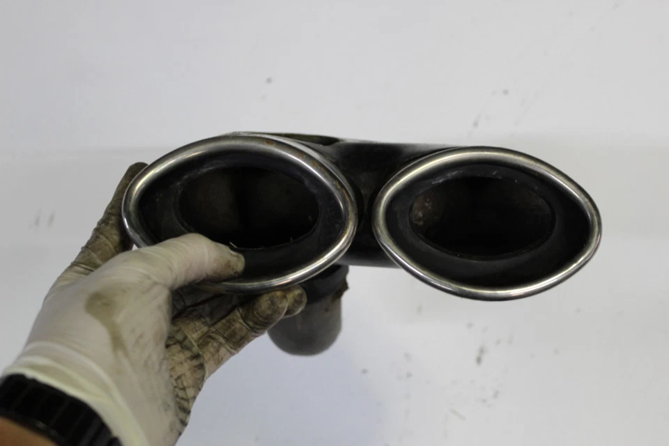 MERCEDES-BENZ CLASE S 2000-2002 PUNTAS DE ESCAPE SILENCIADOR DOBLE TUBOS DE ESCAPE K7271 Foto 4 de 4