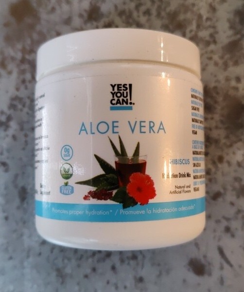 Yes You Can Aloe Vera Drink Mix Sugar Free Drink Mix Powder Hibiscus 1