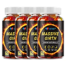 Men's Max Life Gummies 60 Enhancement for Men ED Supplement Testosterone Booster
