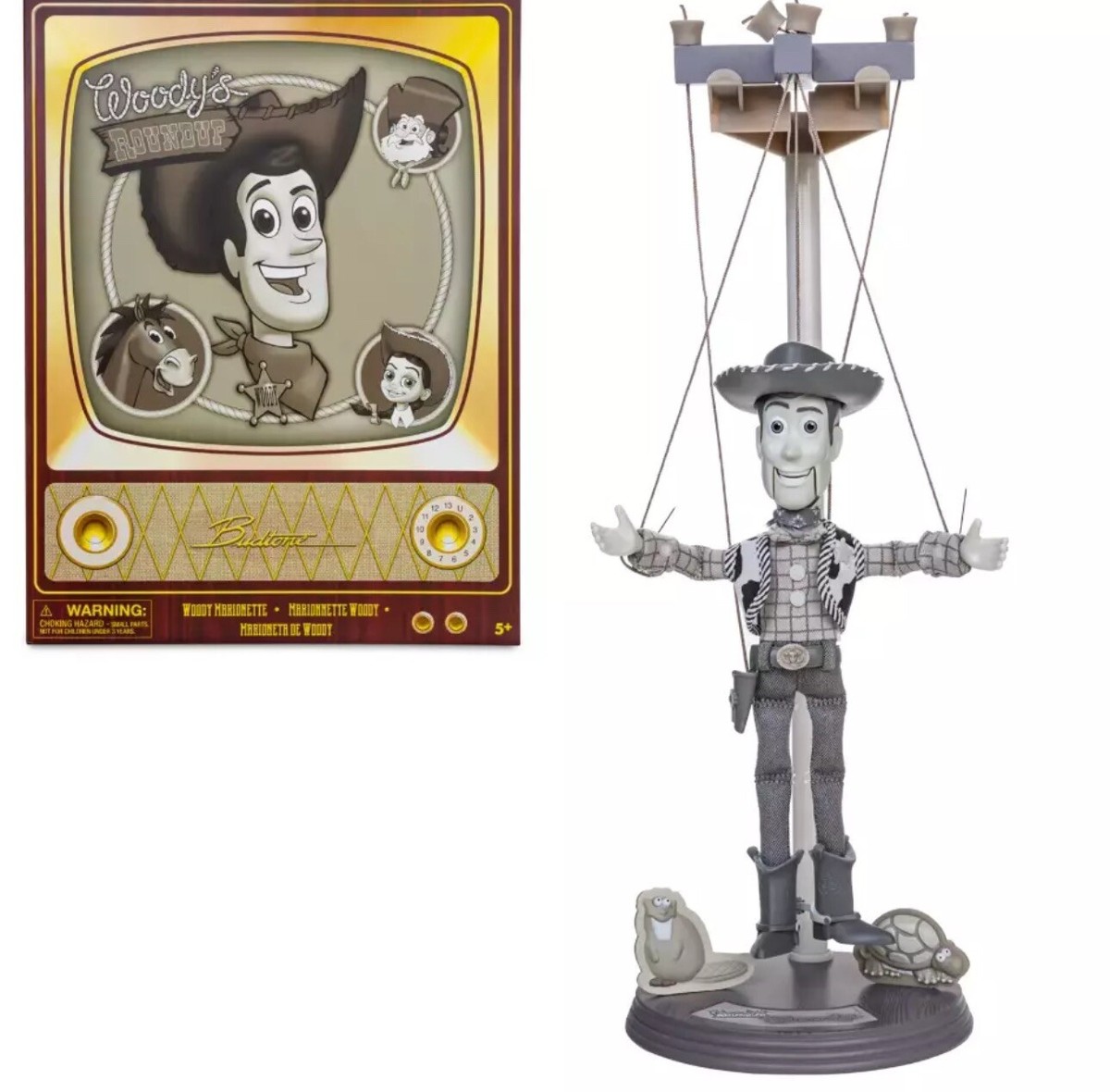 Disney Pixar Woody's Roundup マリオネット Disney Toy Story Pixar Woody's Roundup Woody And Jessie Marionette