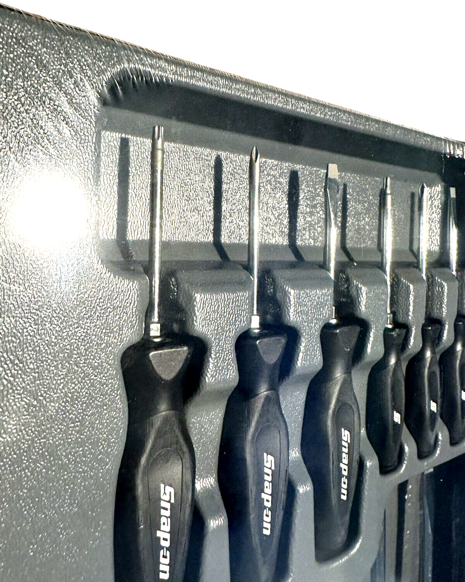 SNAP ON TOOLS SGDXW120B 12 pc Black Soft Grip Combination