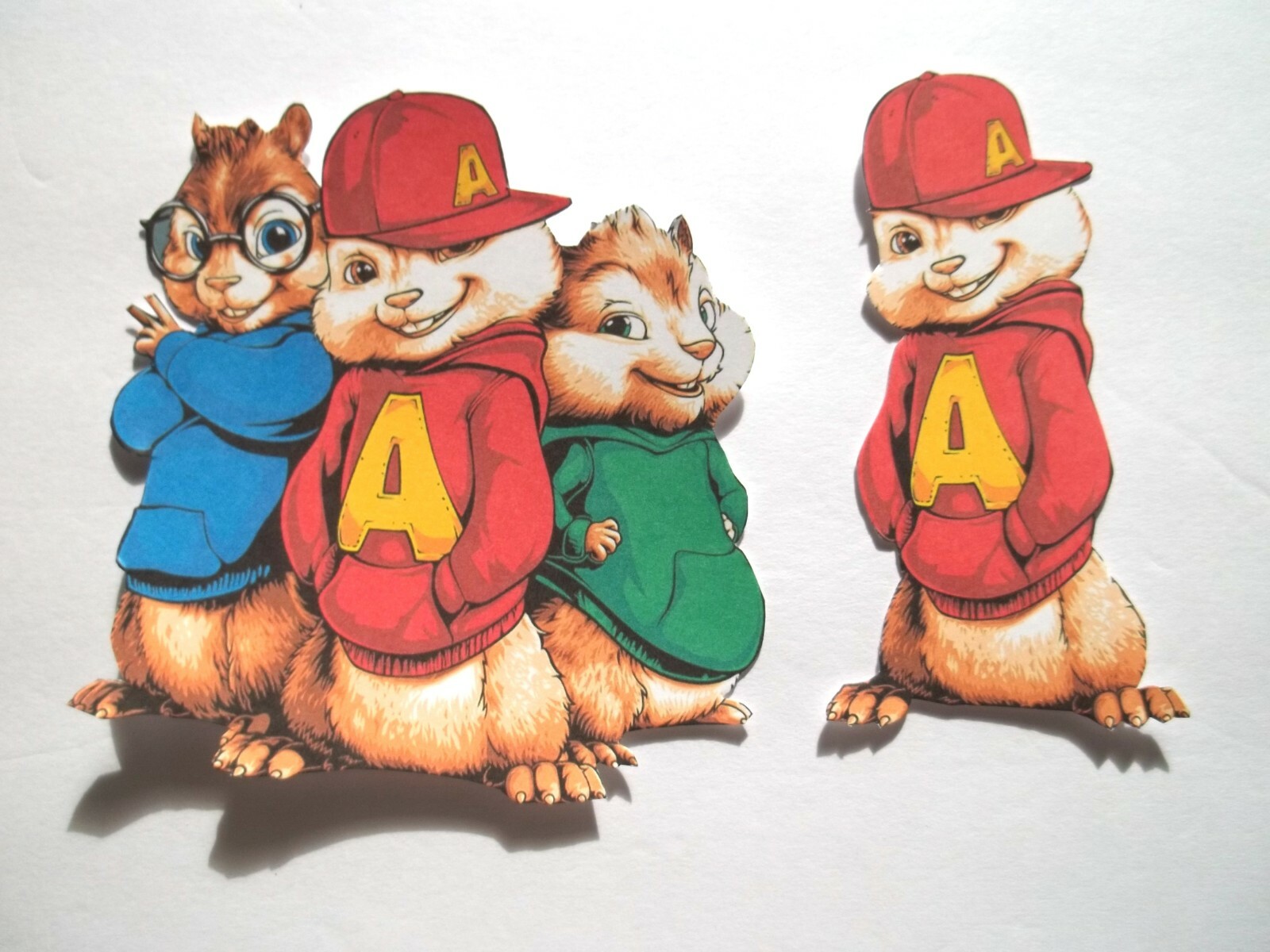 3D UPick Cat in Hat Twilight Pony Alvin Scrapbook Abbellimento Carta