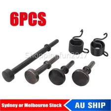 6Pcs Smoothing Pneumatic Air Hammer Pneumatic Chisel Bits w/ Spring Tools Kit OZ