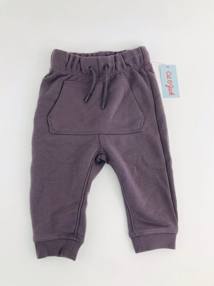 Cat Jack Baby Boy Jogger Sweatpants Front Pocket Drawstring
