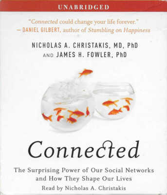 CONNECTED Surprising Power of Our Social Networks - Nicholas Christakis CD Audio