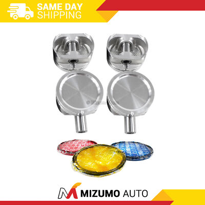 Pistons w/ Rings fit Fits 01-09 Ford Mazda B2300 2.3L L4 DOHC 16v
