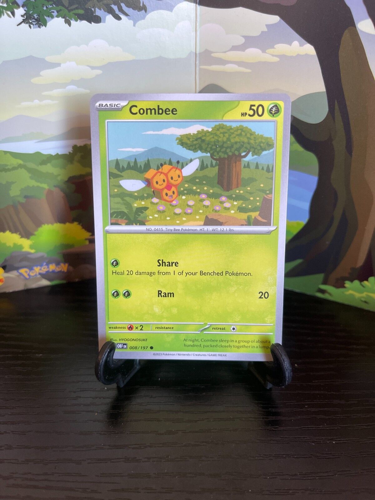 Combee 008/197 - Obsidian Flames - Common - Pokemon Card TCG - LP