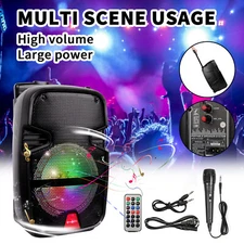 3000 Watts Wireless Portable Party Bluetooth Speaker With Microphone & Remote