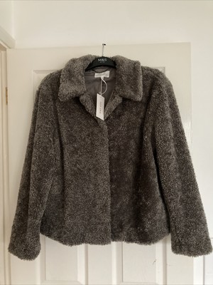 grey teddy bear jacket