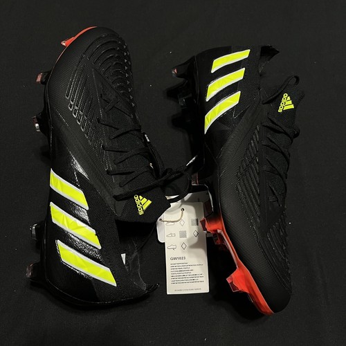 PREDATOR EDGE.1 FIRM GROUND SOCCER CLEATS Orange Mens 6.5 / Womens 7.5 NEW $250 - Picture 3 of 9