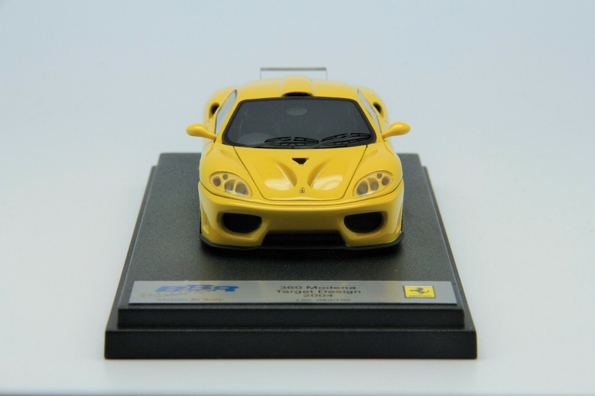 1/43 BBR Ferrari 360 Modena Target Design Yellow Free Shipping/ MR