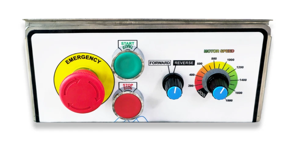 Myford lathe / Newton Tesla AV750 control box with pre wired 220v 1HP motor - Image 4 of 4