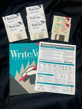 Vintage WRITENOW WORD PROCESSOR Write Now 3 Macintosh COMPLETE w/ all 3.5" disks