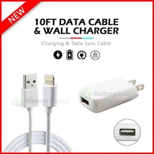 Fast Wall Charger+10FT Cable For iPhone 14 13...