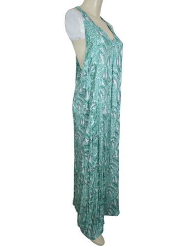Bob Timberlake sleeveless summer Tropical Maxi dress size XL tall - Picture 6 of 17
