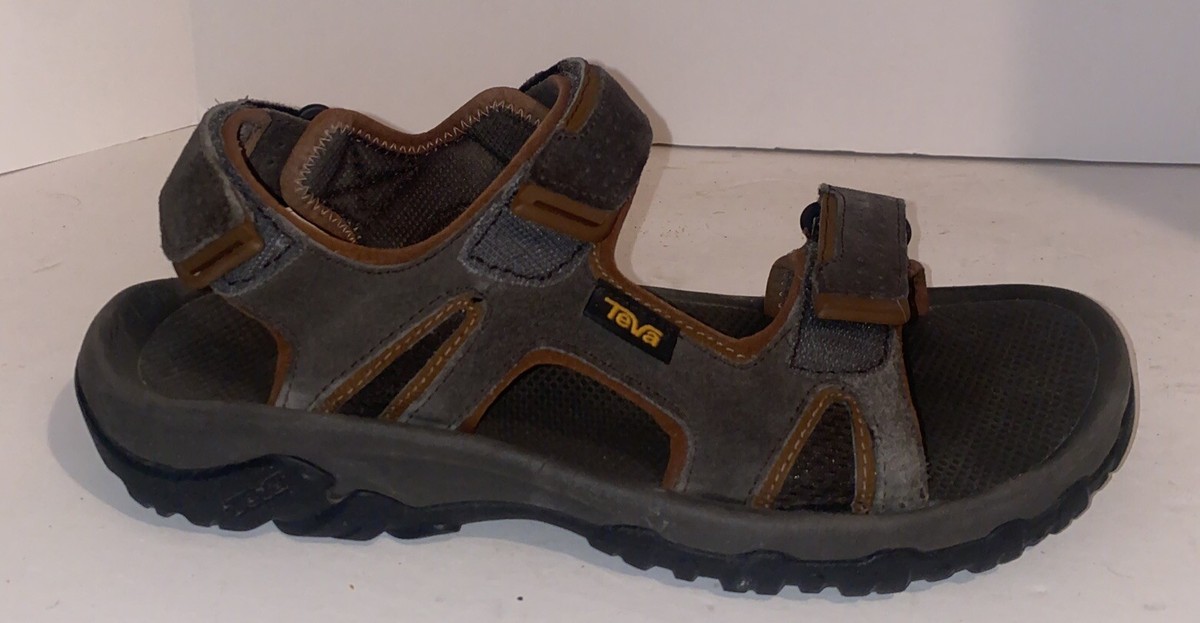 NEW TEVA men\'s hudson raindrum hiking sandals in brown Teva Men main image 4