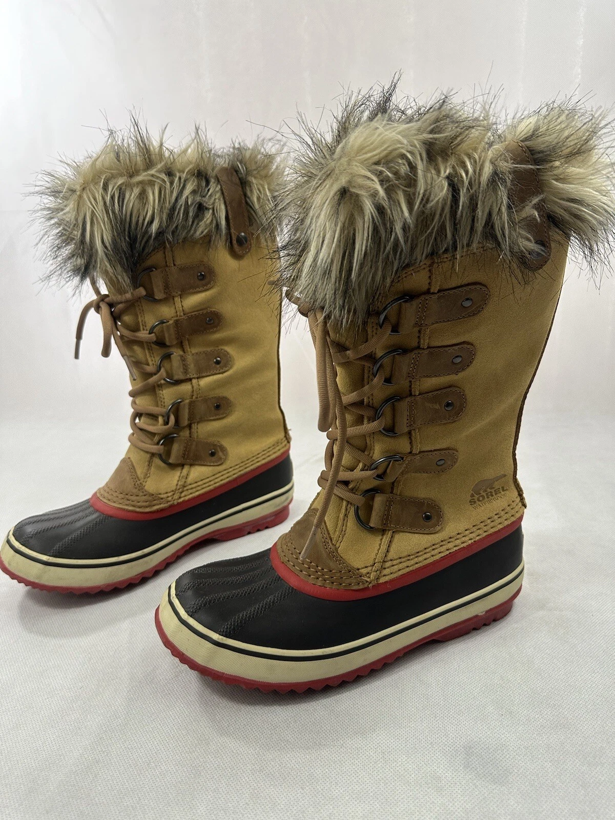 sorel joan of arctic taffy waterproof snow boots