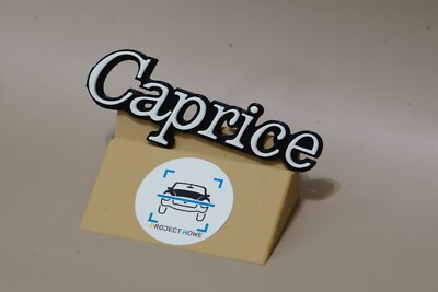 1977-1985 Chevrolet Caprice Emblem Pair - 3D Printed - Project Howe