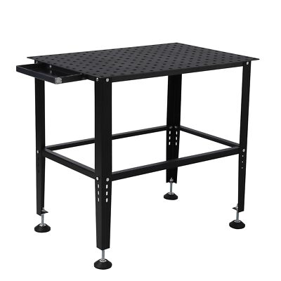 36'' x 24'' Welding Table Top with 5/8'' Holes Welding Table 1500lbs Load Capacity