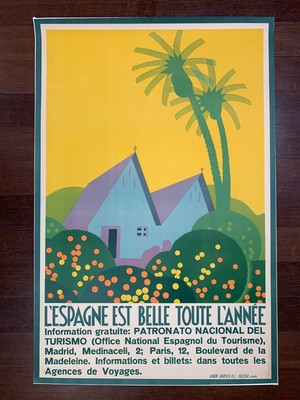 L'espagne Est Belle Toute L'annee - Art By Joseph Renau (1930's) 26.5x40 Fren...