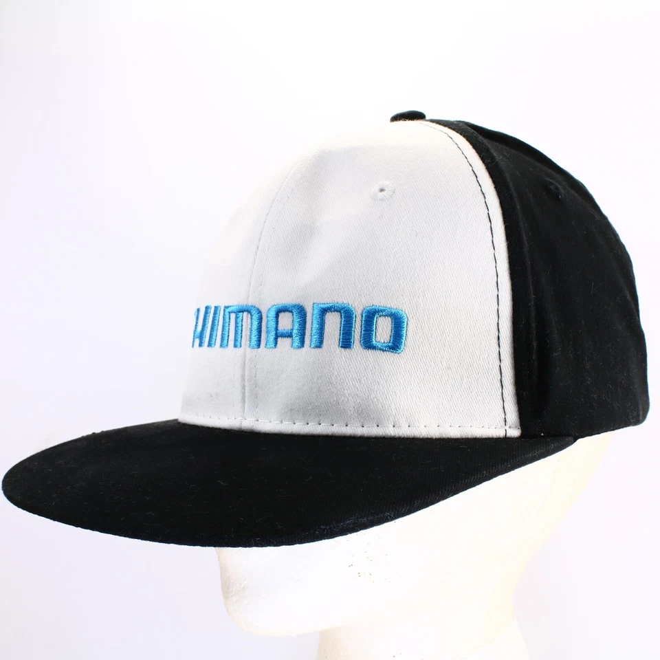 Gorra Shimano Unisex Ajustable Blanca y Azul ● Ciclismo Pesca ● Poste Rápido Foto 2 de 4
